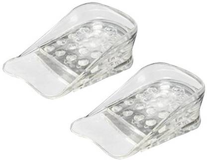 HOUSE OF QUIRK Silicone Gel Height Increase Increasing Insole Inserts Pads for Shoes Sole Increase Your Stature 2 Inches Increased stealth within insoles little man gospel, Great for Meetings, Datings, Any Occassions Silicone Arch Regular Shoe Insole