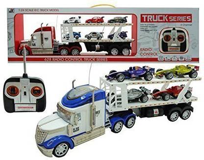 Generic F1 Hauler Semi-Trailer 1:24 Electric RTR 628 4CH RC Truck Series(color may vary)
