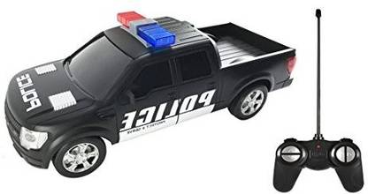 Liberty Imports Remote Control RC Police Pickup Truck Vehicle 1:16 Scale Full Function Radio Control