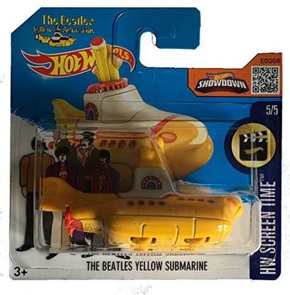 HOT WHEELS The Beatles Yellow Submarine (International Short Card Variant)
