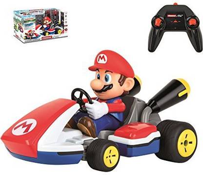 Carrera USA Carrera RC 162107 Official Licensed Mario Race Kart 1: 16 Scale 2.4 Ghz Splash Proof Remote Control Car Vehicle with Sound & Rea