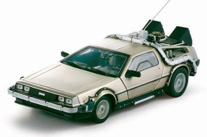 Sun Star Toys Delorean Diecast Model 1:18 Back to the Future I Die cast Car