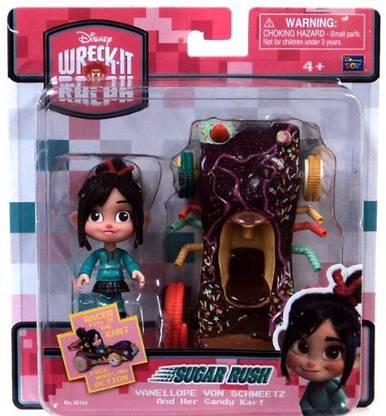 Wreck-It Ralph Wreck-it Ralph Vanellope Von Schweetz & her Candy Kart