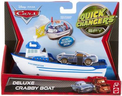 Generic Cars Quick Changers Transforming Crabby Boat Transporter