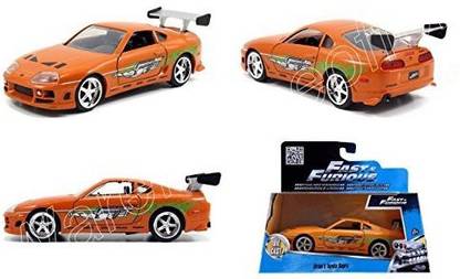 Generic New 1:32 Fast & Furious 7 Brian's Orange Toyota Supra Diecast Model Car By Jada Toys