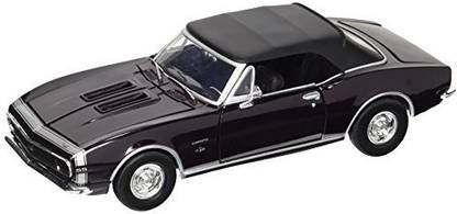 Motormax 1:24 1967 Chevrolet Camaro Ss Soft Top Vehicle - Black