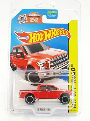 HOT WHEELS 2015 HW Off-Road '15 Ford F-150 F150 Pickup Truck Red