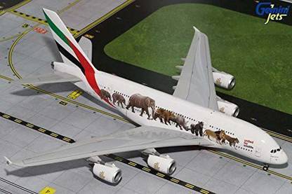 Generic Gemini200 Emirates A380-800 'Wildlife 1' Airplane Model