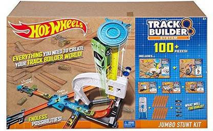 HOT WHEELS Track Builder Ultimate Jumbo Stunt Kit