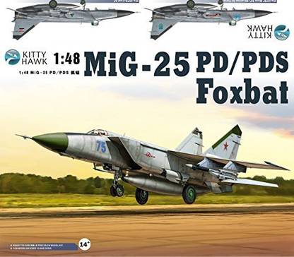 Kitty Hawk KH80119 1:48 MiG-25 PD/PDS Foxbat MODEL KIT