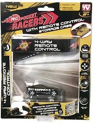 As Seen On TV RC Pocket Racers Micro Car AS SEEN ON TV Phantom Black