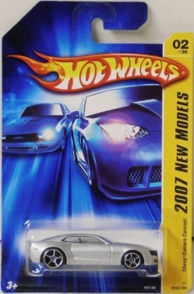 2007 Hot Wheels New Models Chevy Camaro Concept #2 Black 