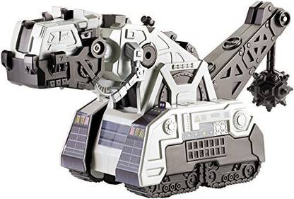 Generic Dinotrux Destructs Vehicle