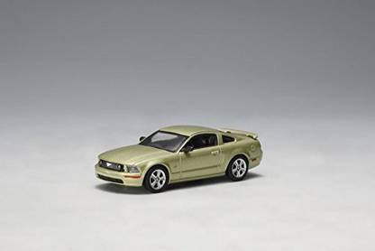 AUTOart 2005 Ford Mustang Gt, Lime Green - Auto Art 20301 - 1/64 Scale Diecast Model Toy Car