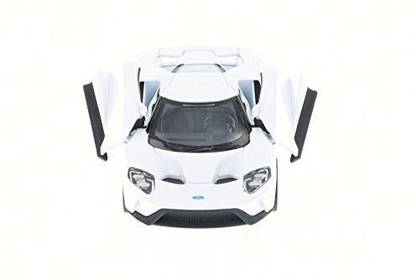 Kinsmart 2017 Ford GT, White - 5391D - 1/38 Scale Diecast Model Toy Car