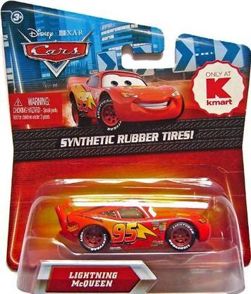 Generic Disney / Pixar CARS Movie Exclusive 155 Die Cast Car with Synthetic Rubber Tires Lightning McQueen Rusteze version