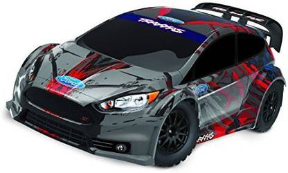 TRAXXAS Automobile Vehicle 1/10 Scale Remote Control Awd Ford Fiesta ST Rally Race Car with TQ 2.4GHz Radio