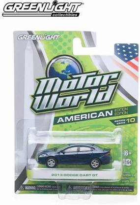 Motor World 2013 Dodge Dart (Blue) * 2014 * Series 10 American Edition 1:64 Scale Die-Cast Vehicle