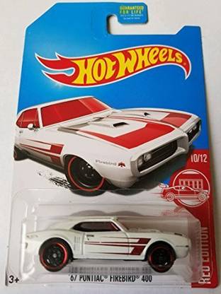 Generic 2017 Hot Wheels Target Exclusive Red Edition 10/12 - '67 Pontiac Firebird 400 (White)