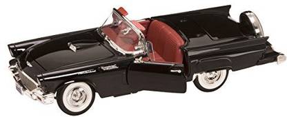 Road Signature 1957 Ford Thunderbird Black 1/18 Diecast Model Car By