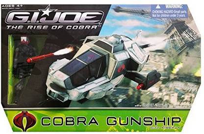 G.I. Joe G.I. Joe Rise of Cobra Gunship with Firefly Action Figure Vehicle Set
