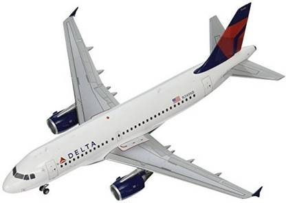 Generic Gemini200 Delta A319 Airplane Model (1:200 Scale)