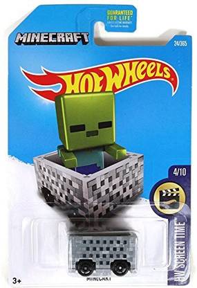 HOT WHEELS 2017 Hw Screen Time 4/10 - Minecraft