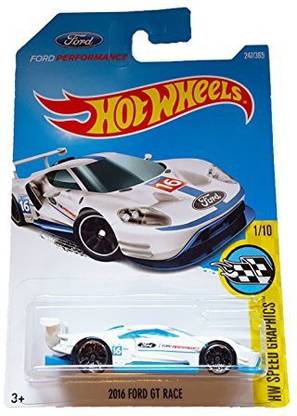 HOT WHEELS 2017 HW Speed Graphics Ford Performance 2016 Ford GT Race 247/365, White