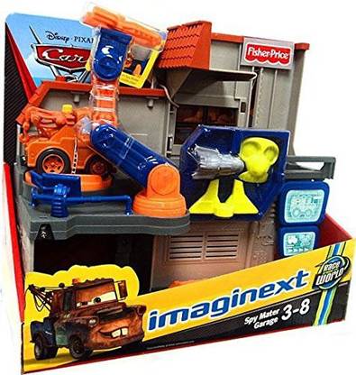 FISHER-PRICE Fisher Price Disney Cars Cars 2 Imaginext Spy Mater Garage Exclusive Playset