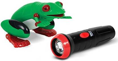 World Tech Toys Frog Infrared Remote Control Critter, Green, 4 x 1.5