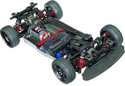TRAXXAS Automobile Electric AWD Remote Control 4-Tec 2.0 Race Car Chassis with TQ 2.4GHz radio, Size 1/10