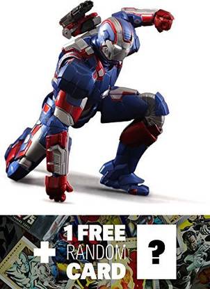 MARVEL Iron Patriot Play Imaginative Super Alloy X Iron Man 1/12Th Scale Action Figure