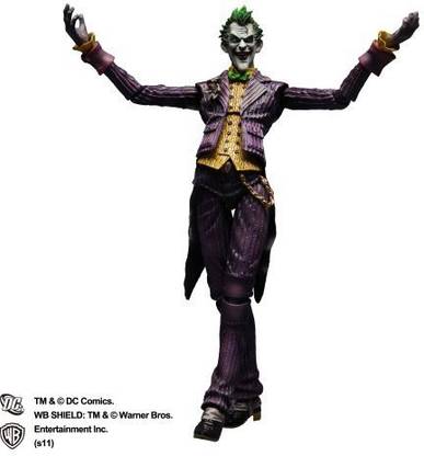Square Enix Batman Arkham Asylum Play Arts Kai Joker