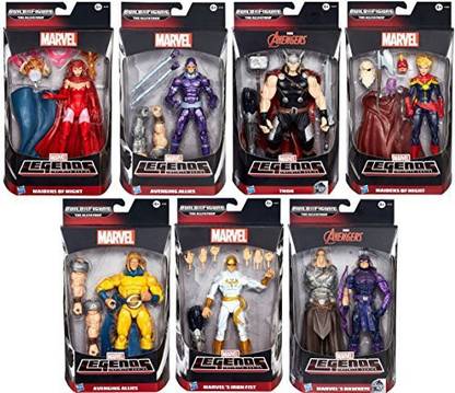 MARVEL 2015 Avengers Legends Infinite Series Figure Set Of 7 -