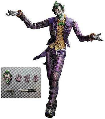 Square Enix Batman Arkham City Play Arts Kai Arkham City The Joker 9 Inch Action Figure