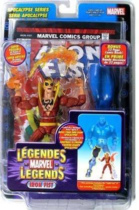 APOCALYPSE SERIES ~ IRON FIST ORANGE VARIANT ~ MARVEL LEGENDS TOYBIZ NEW APOCALYPSE SERIES ~ IRON FIST ORANGE VARIANT ~ MARVEL LEGENDS TOYBIZ NEW