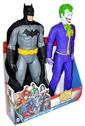 Jakks Pacific Batman Dc Universe 20-Inch Batman And Joker Action Figure