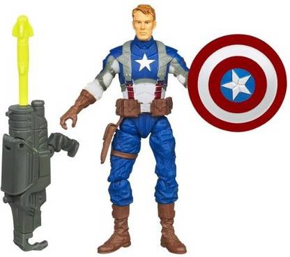 Hasbro Marvel Avengers Movie 4 Inch Action Figure Rocket Grenade Captain America