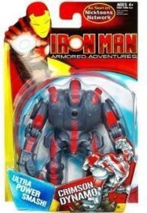 MARVEL Iron Man Armored Adventures Animated Action Figure Crimson Dynamo