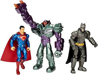MATTEL Batman V Superman Dawn Of Justice Lex Luthor Figure 3-Pack