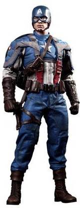 Hot Toys Captain America The First Avenger Movie Masterpiece 1/6 Scale Collectible Figure Captain America