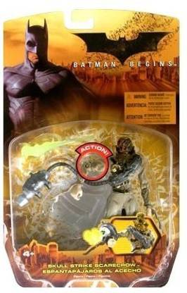 Batman Begins Skull Strike Scarecrow Action Figure