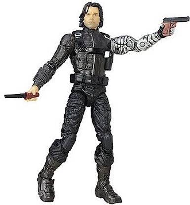 MARVEL Legends, Captain America Civil War, Winter Soldier Exclusive Action Figure, 6 Inches