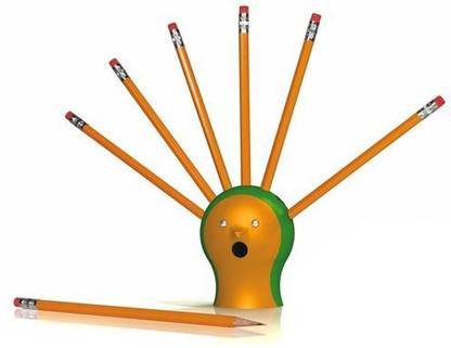 Generic Animal House Hedgehog Pencil Sharpener Holder