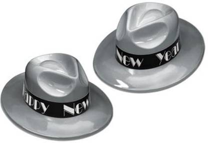 Beistle Silver Swing Fedora Case Pack 25