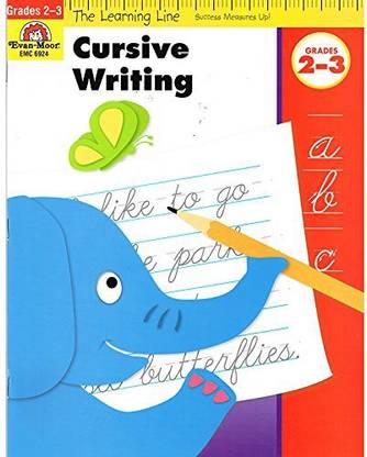 Evan-Moor Learning Line: Cursive Writing, Grades 2-3 - Activity Book