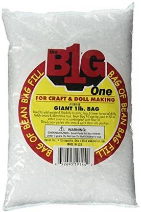 Generic Darice Bean Bag Filler Plastic Pellets, 16Oz
