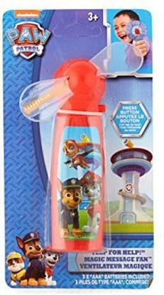 Generic PAW Patrol Message Light Up Fan