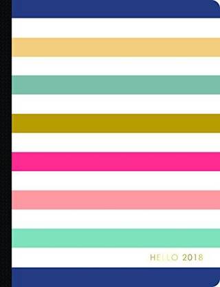 Webster's Pages 2018 Dated Stripe Comp (Np202)