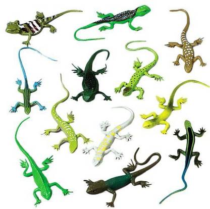 US Toys Assorted Toy Plastic Realistic Reptiles